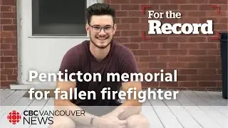Memorial for fallen firefighter