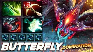 Butterfly Weaver Domination [33/8/11] - Dota 2 Pro Gameplay [Watch & Learn]