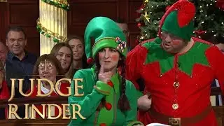 Two Elves Enter Court and Put Michelle On the Naughty List | Judge Rinder