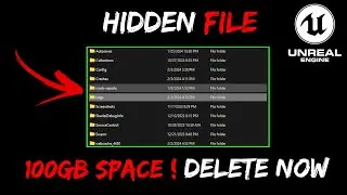 Unreal Engine 5  Hidden Cache Files Location(No Clickbait)............