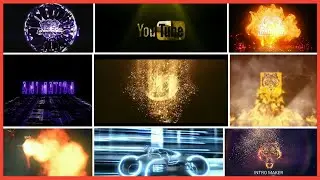 TOP 10 GAMING INTRO [ WITHOUT TEXT ] FREE DOWNLOAD || KAMAL TV