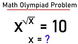 A Nice Olympiad Problem | Algebra Question for Geniuses