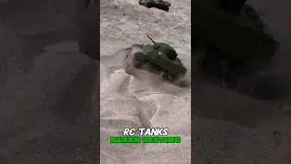 RC Tanks at the Beach 🏖️