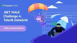 .NET MAUI Challenge 4: Telerik's DataGrid in .NET MAUI