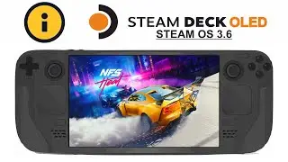 Need for Speed Heat on Steam Deck OLED with Steam OS 3.6