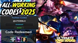 Ultimate Tower Defense Codes January 2025 | ROBLOX ULTIMATE TD CODES