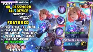 NEW Script Skin Guinevere Legend No Password | Effect & Voice - Patch Terbaru Mobile Legends