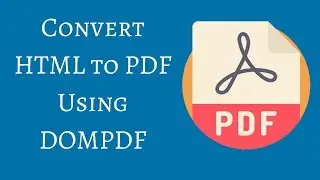 How to Convert HTML to PDF