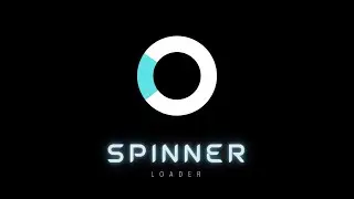 How to Create and Display a Loading Spinner on Page  Load (without JQuery) - HTML, CSS & JavaScript