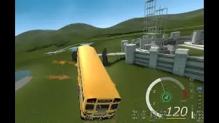 Turning a school bus in to an airplane in Garry's Mod