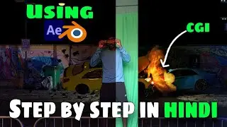 Music scean in blender Using green screen step by step Hindi Tutorial ❤️