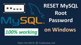 How to Reset MySQL Root Password on Windows (100% working)