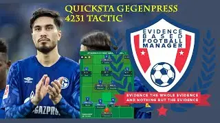 FM21 Tactic test - Quicksta Gegenpress - Evidence Based Football Manager