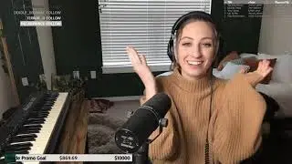 Send Me The Moon - Sara Bareilles Cover (Twitch Clip)