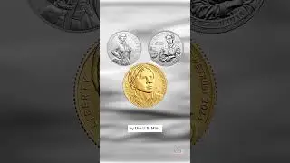 Harriet Tubman Honored in 3-Coin Set #shorts