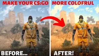 CS:GO - How To Make CS:GO MORE COLORFUL 2020 - See Enemies Easier in Shadows - Competitive Advantage