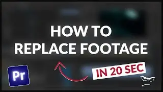 How to REPLACE Footage | Premiere Pro