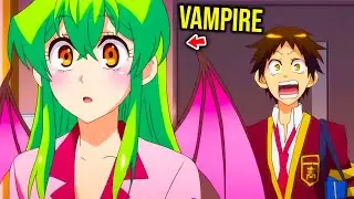 Lonely Boy Finds out his Crush is a Vampire!