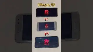 New Galaxy Z Fold 6😈 vs SAMSUNG S24 ULTRA vs IPHONE 15 vs A35 5G - FREEFIRE TEST 