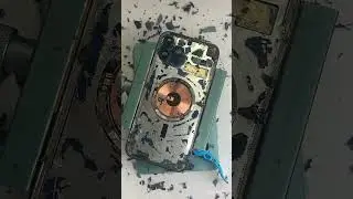 iPhone 12 Pro Max Broken Back Glass Repair - Crack Back Glass iPhone 12 Pro Max #repair #apple #