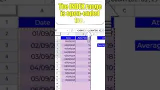 INDEX | dynamic range - finding the last row