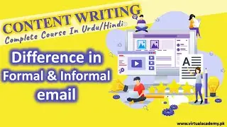 Difference between Formal and Informal email.