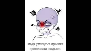 у кого какая агрессия? 