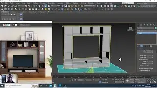 3DsMax Tutorials, Learn 3D Modeling and Texturing a TV Unit from Scratch in 3dsmax ( Part 1)