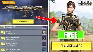 *NEW* FREE Legendary Gun Skin (Permanent) + Test Server Update + 2 New Redeem Codes in COD Mobile!