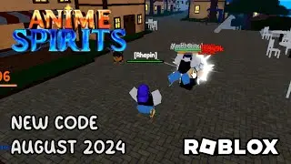 Roblox Anime Spirits New Code August 2024