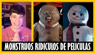 10 MONSTRUOS de PELICULAS DE TERROR que dan RISA - HALLOWEEN