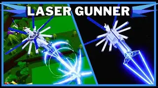 DESTRUCTIVE SATELLITE LASER GUNNER *Vaporizes Builds!* In Build A Boat For Treasure ROBLOX
