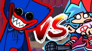 FNF VS Huggy Wuggy In Vent, but It's first person Friday Night Funkin' mod
