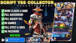 NEW Script Skin YSS Collector No Password Full Effect & Voice - New Patch