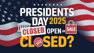 🔴 Presidents Day 2025: What’s Closed, What’s Open & Why It’s a Federal Holiday!