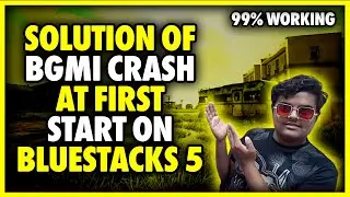 Bgmi crash fix on bluestacks 5 | First start Bgmi crash solution | #BGMI #EMULATOR #jazegaming