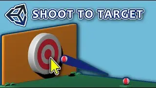 How to SHOOT 3D Object TO TARGET Position - Mouse Click Position | Unity 3D Tutorial