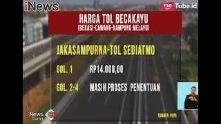 Berikut Harga Tol Becakayu yang Akan Diberlakukan - iNews Siang 04/11