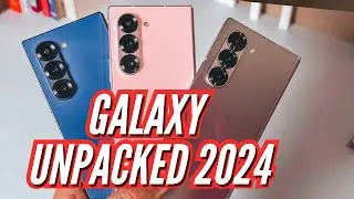 ВСЕ НОВИНКИ GALAXY UNPACKED 2024 за 21 мин. Galaxy Z Fold 6/Flip 6/ Watch Ultra/ Galaxy Bud 3 Pro