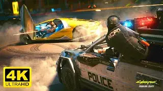 CYBERPUNK 2077 PHANTOM LIBERTY New Official Gameplay Demo 19 Minutes (4K)