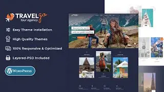 TravelGo - Tours & Travel Agency - WordPress Theme - TemplateTrip