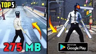 Top 5 High Graphics Chainsaw Man Games For Android 2023 ||Best  Chainsaw Man Anime Games For Android