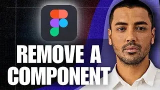 How To Remove Or Detach A Component In Figma