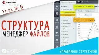 МЕНЕДЖЕР ФАЙЛОВ в Битрикс. Урок 6 - Управление структурой