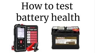 How to test the health of your car or solar battery with the Kaiweets KVB01