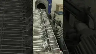 Steel Wire Mesh Fence Making Process. Amazing Machines