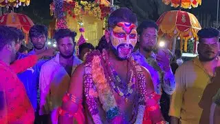 Goshamahal Bonalu 2021 | Potharaju Dance | Jogini Sirisha Bonam Palaram Bandi 2021 | Bonalu 2021