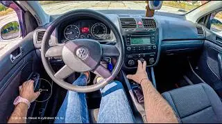 2003 Volkswagen Golf MK5 [1.9 TDI 105 hp] |0-100| POV Test Drive #2161 Joe Black