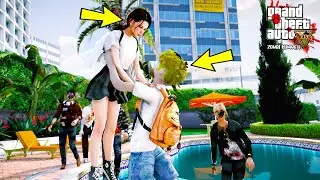 ELİF BEKİR'İ ÖPÜYOR VE SEVGİLİ OLUYORLAR! - GTA 5 ELİF'İN HAYATI