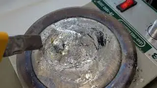 Tin alloy melting